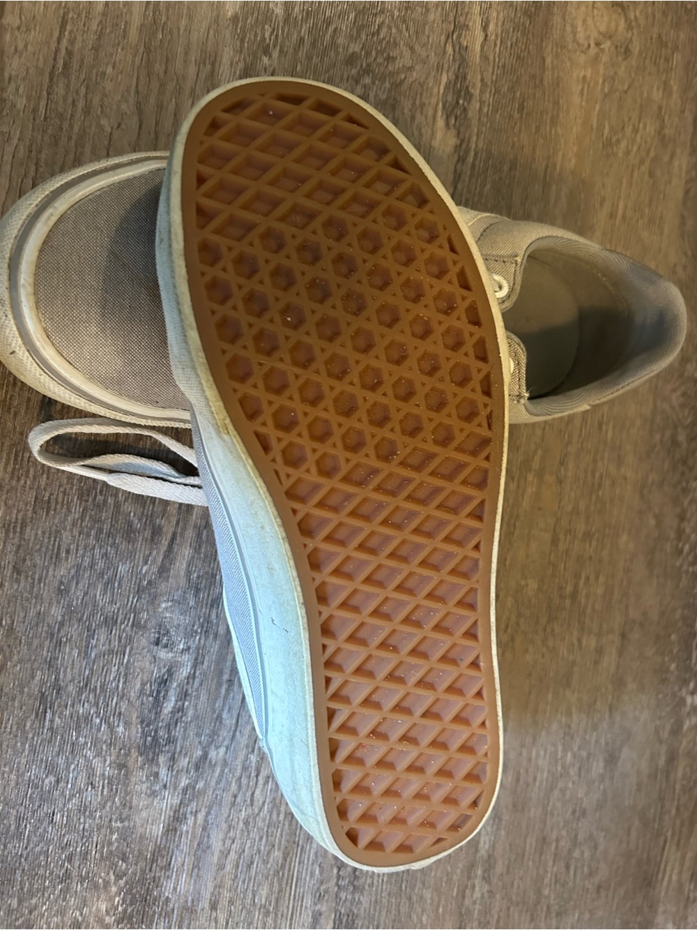 Vans Canvas Sneakers in Light Gray Women’s 7.5 - Picture 6 of 7